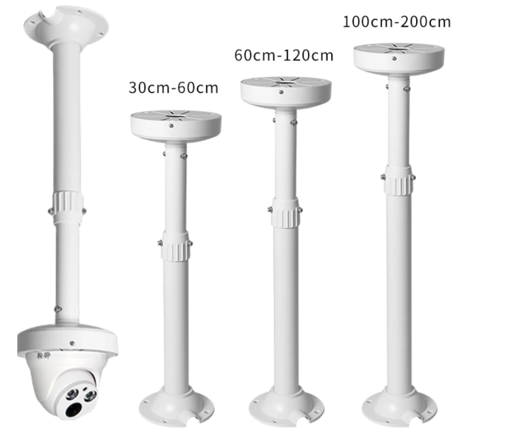 Ceiling Pole extension (60-120cm) bracket for Camera