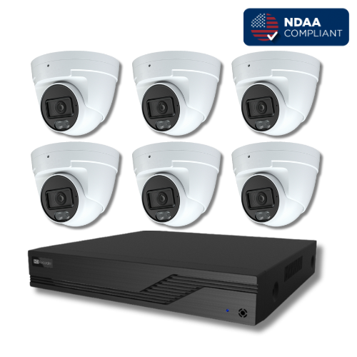 AINIA T360 8CH 6 X 6MP CCTV Bundle without HDD