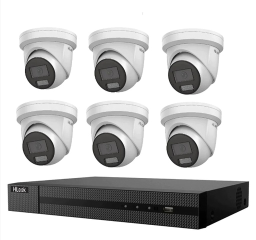 Hilook T361 8CH 6 X 6MP CCTV Bundle (NO HDD)